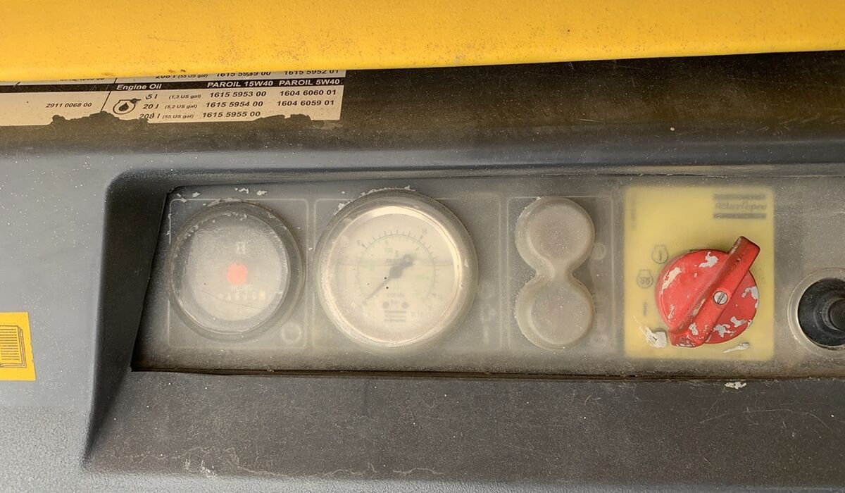 Дизельный компрессор Atlas Copco XAS 97, 5,3 м3/мин, 7 бар, б/у