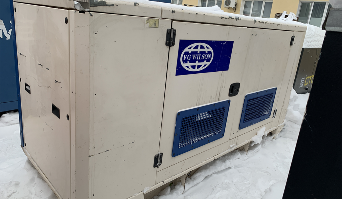 Дизельный генератор Wilson P110-2, 80 кВт, б/у