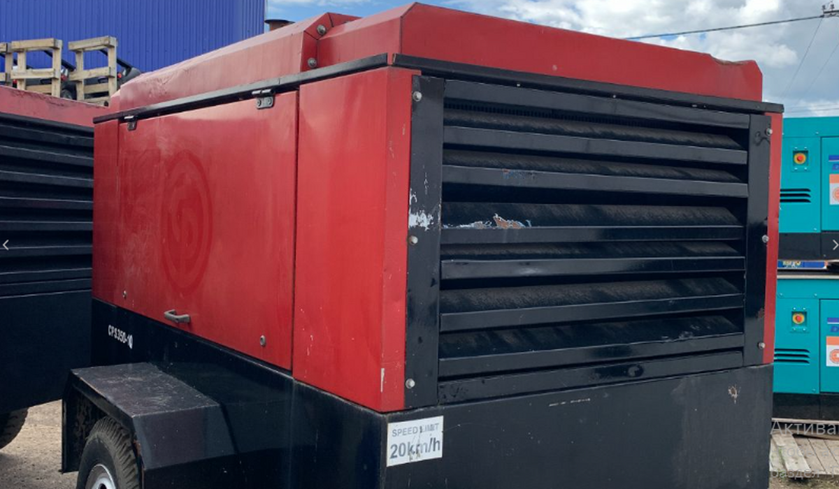 Дизельный компрессор Chicago Pneumatic CPS 350-10, 10,4 м3/мин, 10 бар, б/у