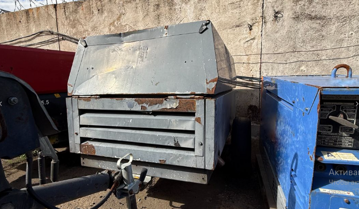 Дизельный компрессор Atlas Copco XAS 185  5 м3/мин, 7 бар, б/у