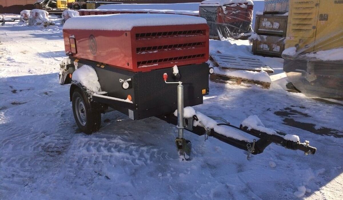 Дизельный компрессор Chicago Pneumatic CPS 5,5, 5.3 м3/мин, 7 бар, б/у