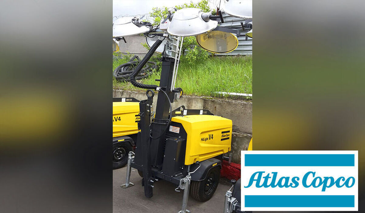 Осветительная мачта Atlas Copco HiLight V4, б/у