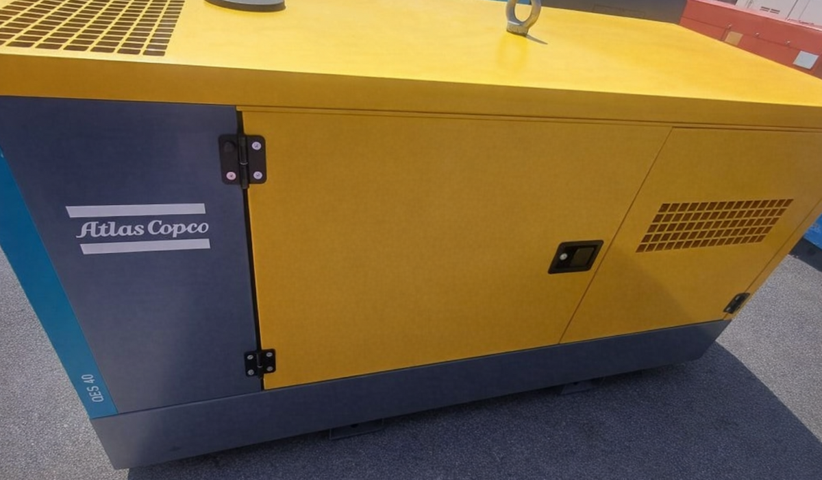 Дизельный генератор Atlas Copco QES 40, 34 кВт, б/у