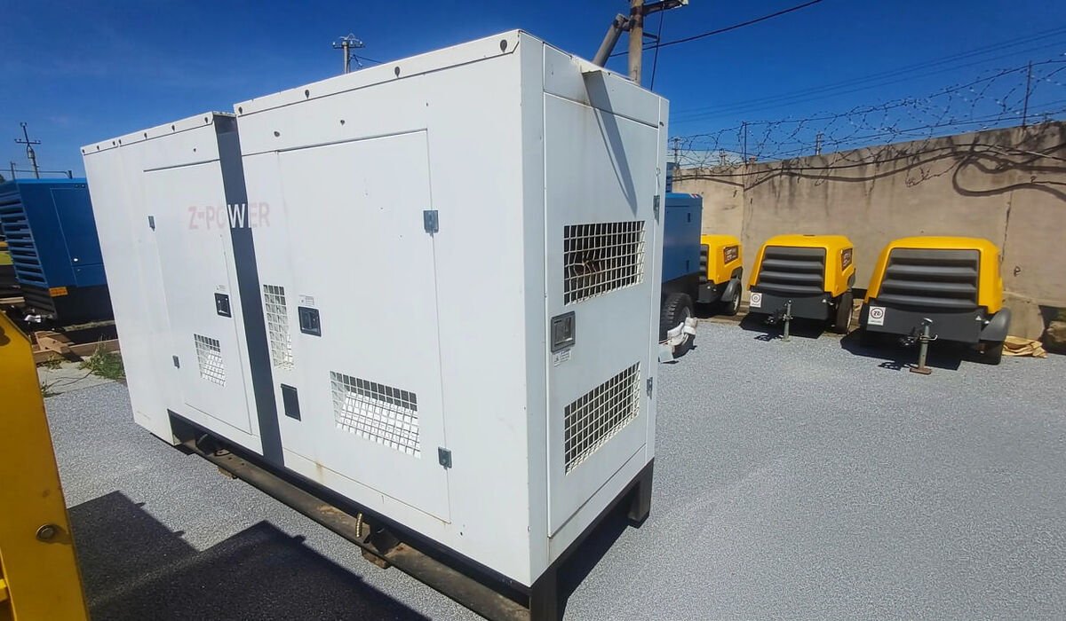 Дизельный генератор Z-POWER ZP165P, 120 кВт, б/у