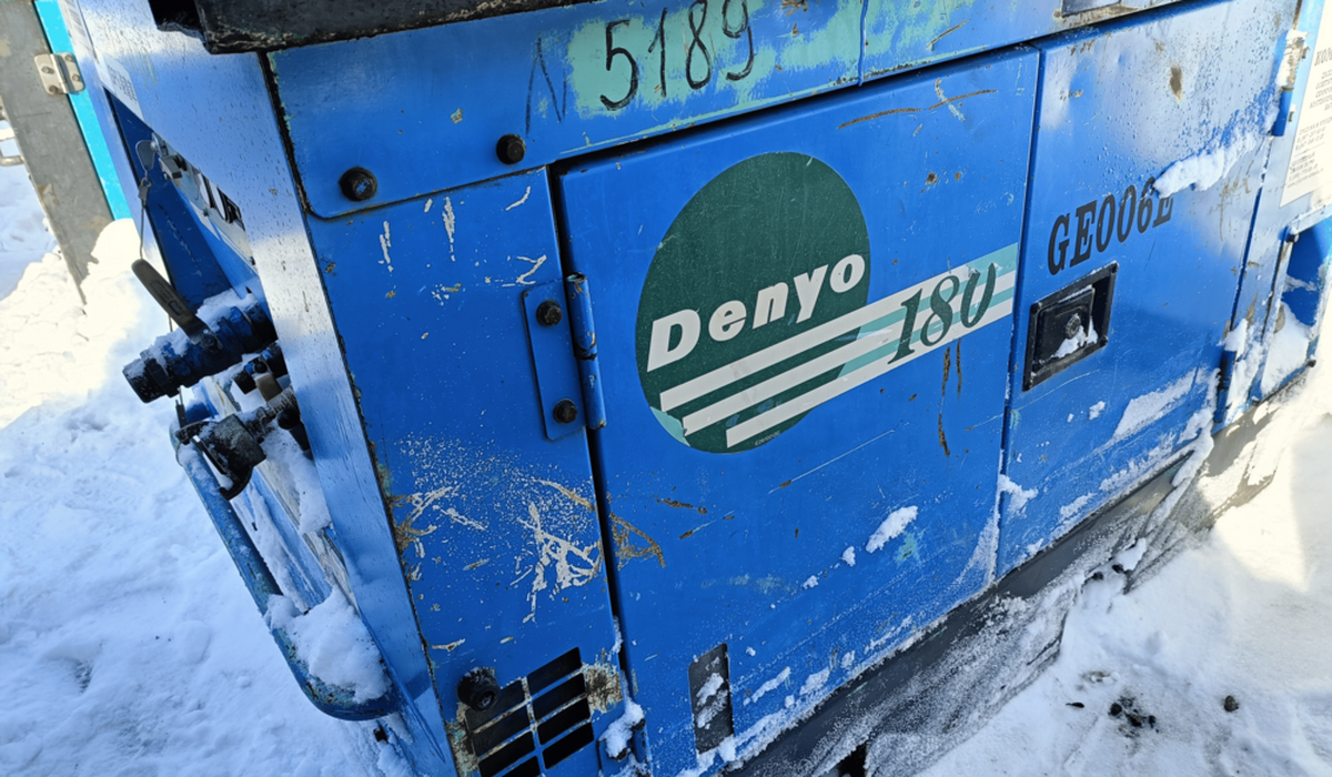 Дизельный компрессор Denyo DIS-180SB2, 5 м3/мин, 7 бар, б/у